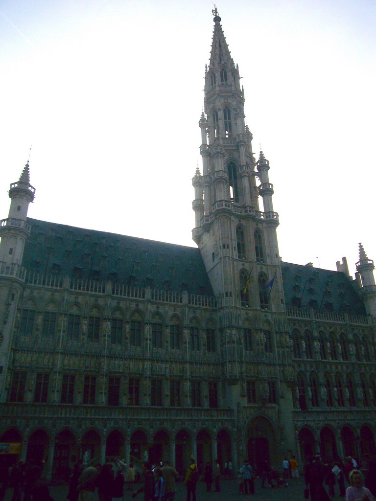 The City Hall at the Grand-Place de Bruxelles square