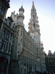 The City Hall at the Grand-Place de Bruxelles square