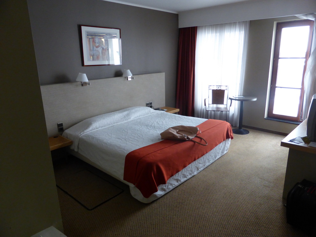 Our room in the Exe Sablon Hotel