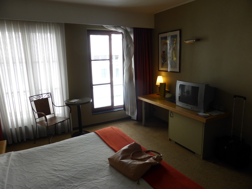 Our room in the Exe Sablon Hotel