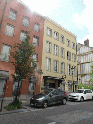 Front of the Exe Sablon Hotel at the Rue de la Paille street
