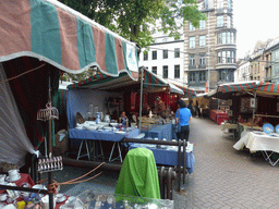 Market at the Place du Grand Sablon square