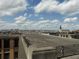 View from the Place Poelaert square on the Église de la Chapelle church