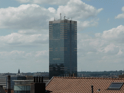 The Tour du Midi tower, viewed from the Place Poelaert square