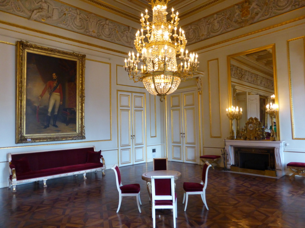 The Large Anteroom of the Royal Palace of Brussels