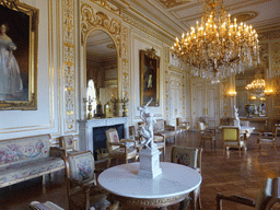 The Large White Drawing Room of the Royal Palace of Brussels