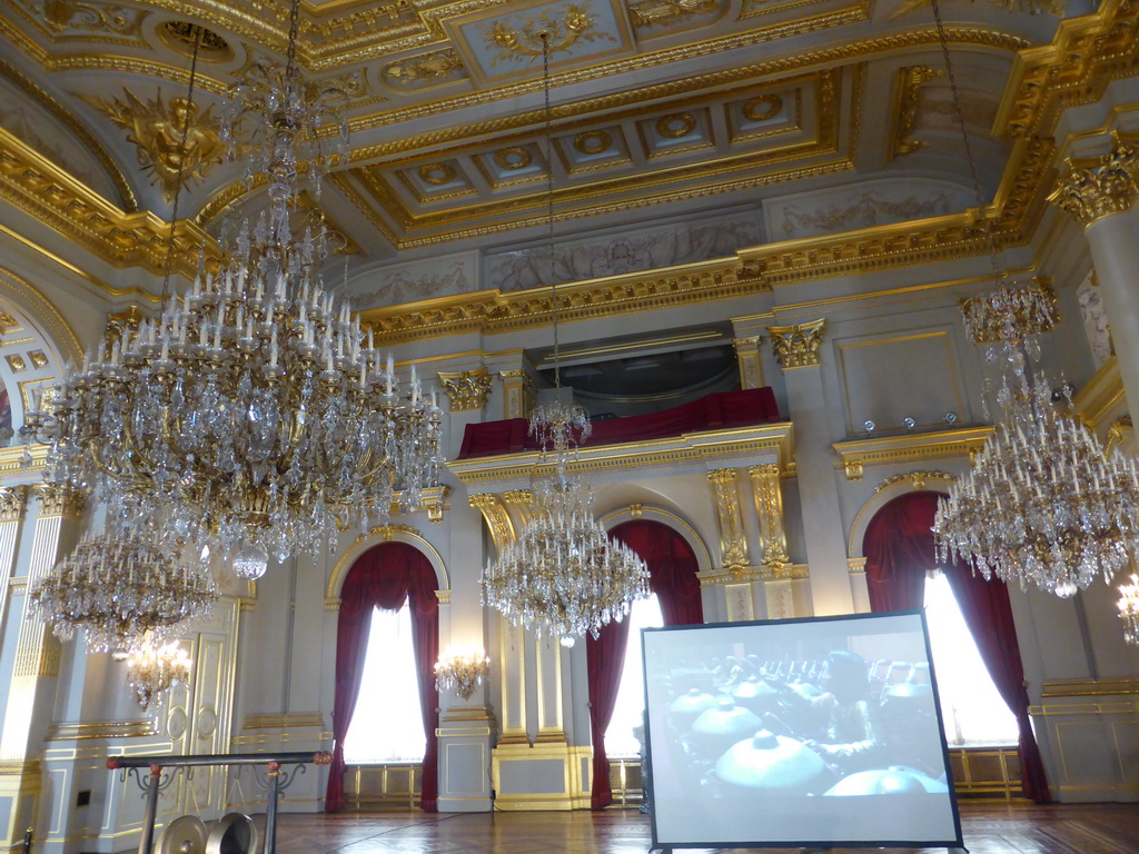 The Throne Room of the Royal Palace of Brussels