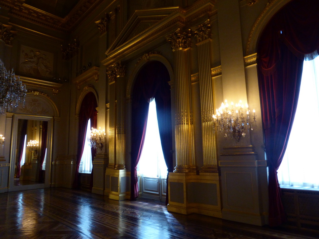 The Throne Room of the Royal Palace of Brussels