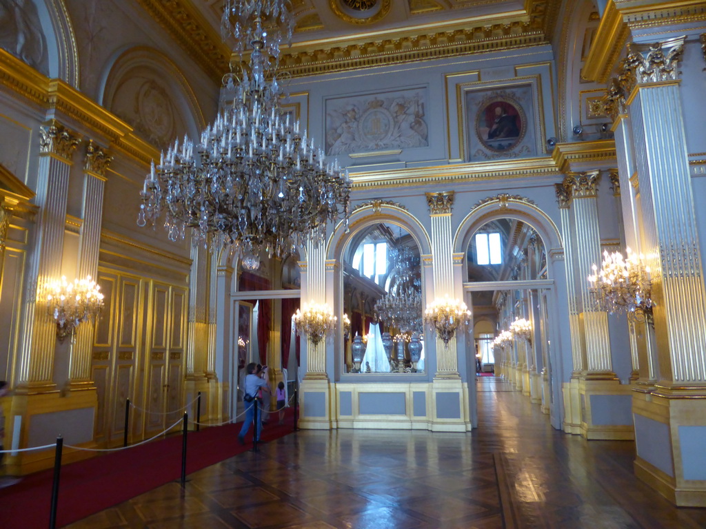 The Throne Room of the Royal Palace of Brussels