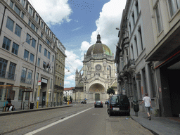 The Rue Royale street and the Église Royale Sainte-Marie church