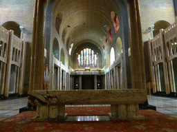 Nave and apse at the Basilique du Sacré-Coeur de Bruxelles church