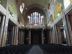 Nave at the Basilique du Sacré-Coeur de Bruxelles church