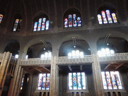 Aisle at the Basilique du Sacré-Coeur de Bruxelles church