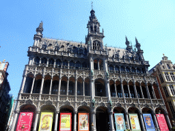 Facade of the Museum of the City of Brussels at the Grand Place square