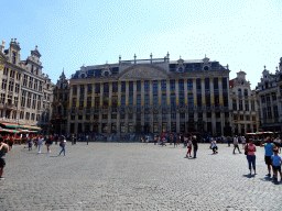 Front of the Maison Grand-Place building at the Grand Place square