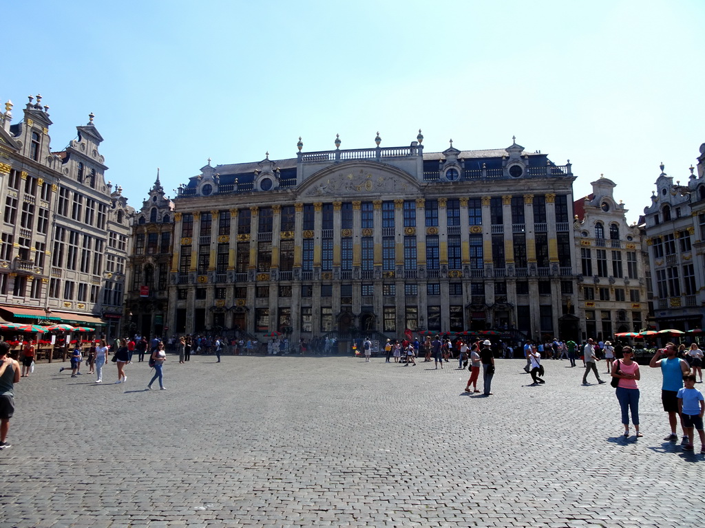 Front of the Maison Grand-Place building at the Grand Place square