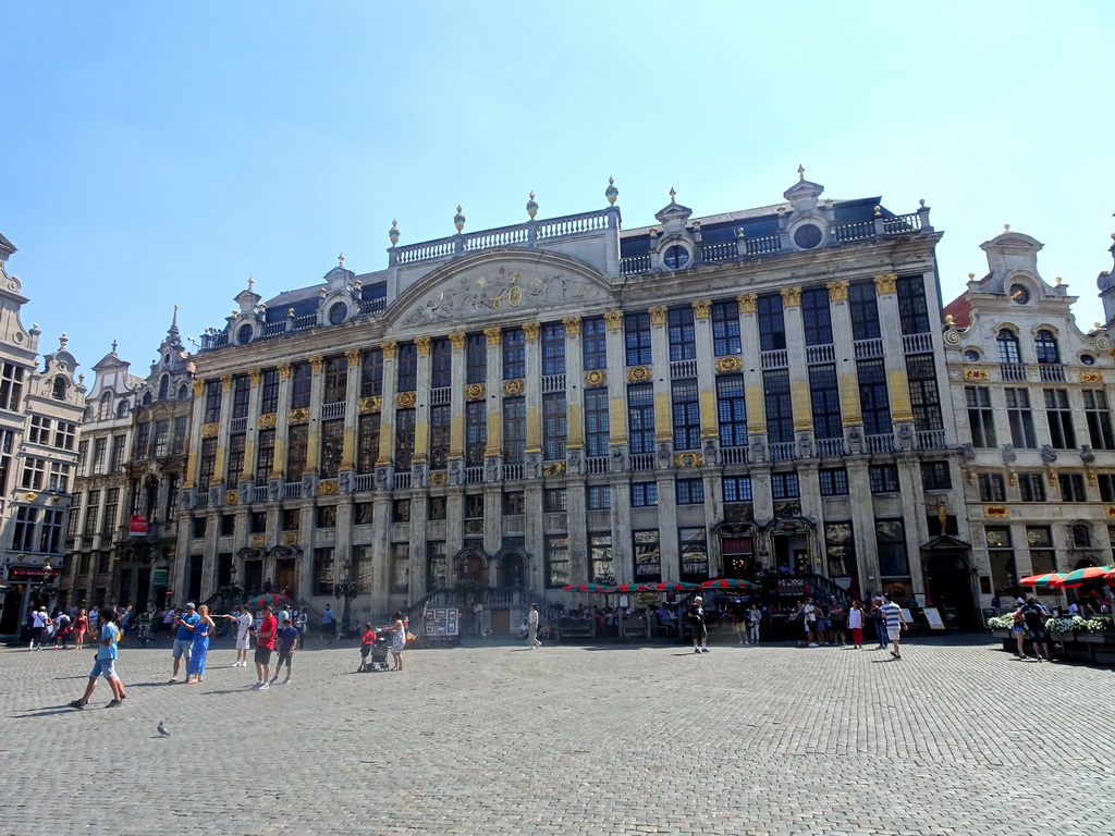 Front of the Maison Grand-Place building at the Grand Place square