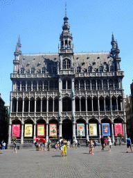 Front of the Museum of the City of Brussels at the Grand Place square