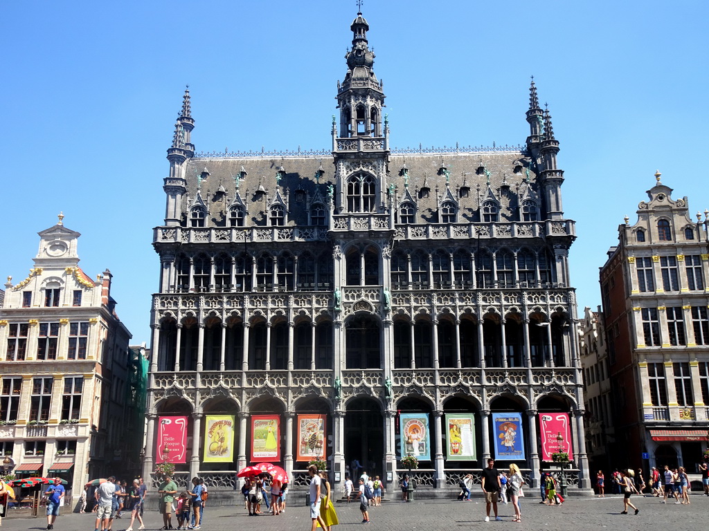 Front of the Museum of the City of Brussels at the Grand Place square