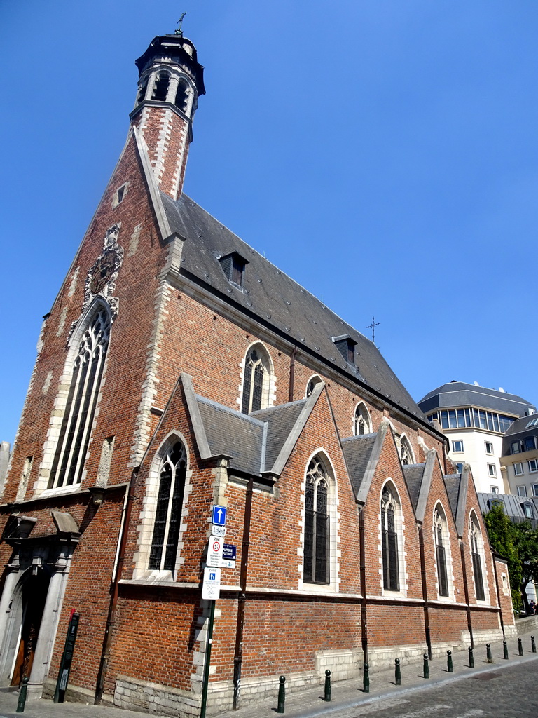 The south side of the Chapelle de la Madeleine chapel at the Putterie street