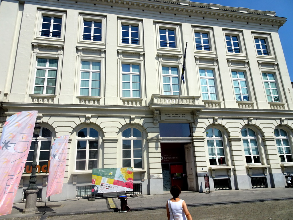 Front of the Palace of Charles V at the Place Royale square