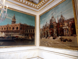 Paintings at the Venice Staircase of the Royal Palace of Brussels