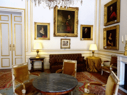 The Coburg Room of the Royal Palace of Brussels