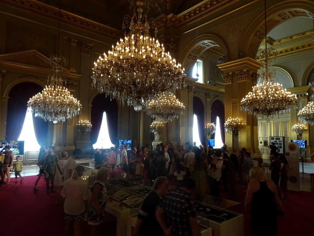 The Throne Room of the Royal Palace of Brussels