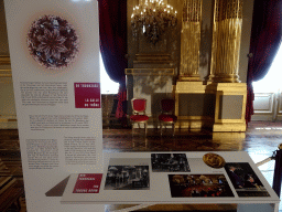 Information on the Throne Room of the Royal Palace of Brussels