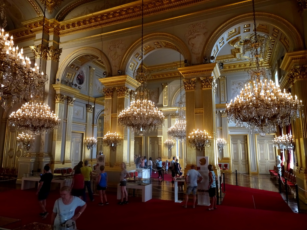 The Throne Room of the Royal Palace of Brussels