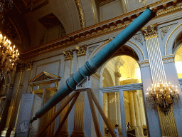 Telescope at the Long Gallery of the Royal Palace of Brussels