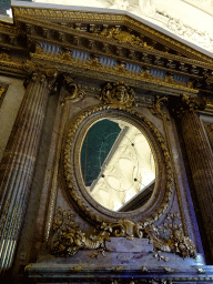 Mirror in the Mirror Room of the Royal Palace of Brussels