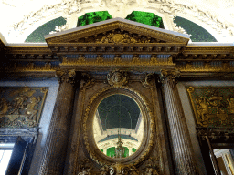 Mirror in the Mirror Room of the Royal Palace of Brussels