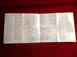 Map of the Royal Palace of Brussels