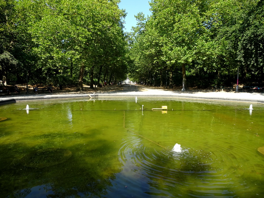 Fountains at the Brussels Park