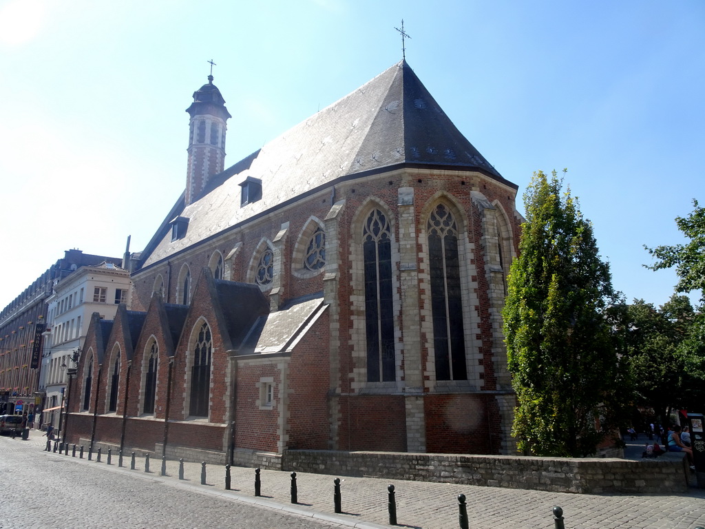 The south side of the Chapelle de la Madeleine chapel at the Putterie street