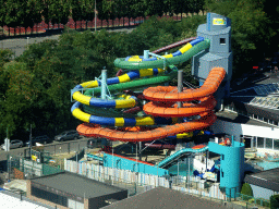 The Océade water park, viewed from Level 7 of the Atomium