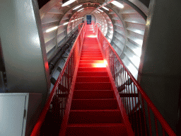 Staircase from Level 2 to the Events Sphere of the Atomium