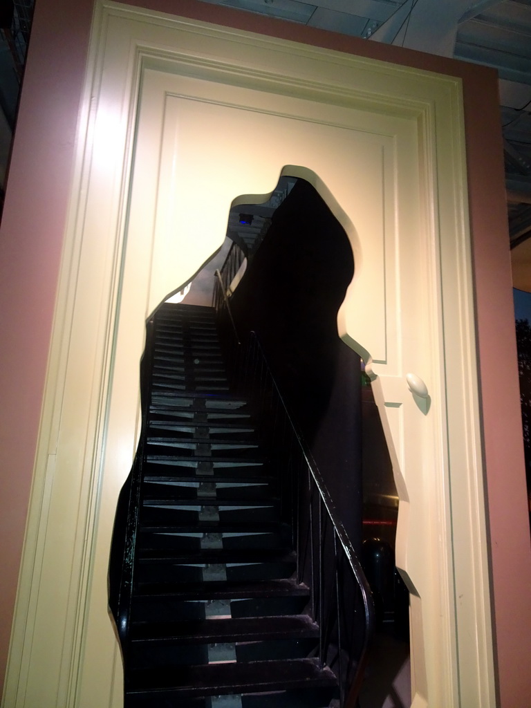 Staircase from Level 3 to Level 4 of the Atomium