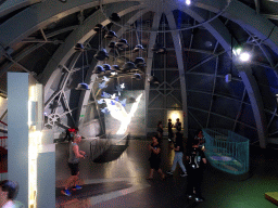 Interior of Level 5 of the Atomium