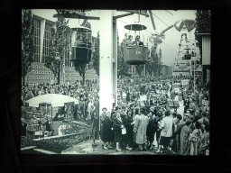 Photograph of a Funicular at the Expo 58 site at Level 5 of the Atomium