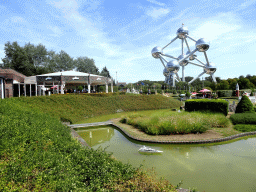 The European Tavern restaurant at the Mini-Europe miniature park and the Atomium