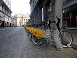 Rental bikes at the Rue Paul Devaux street