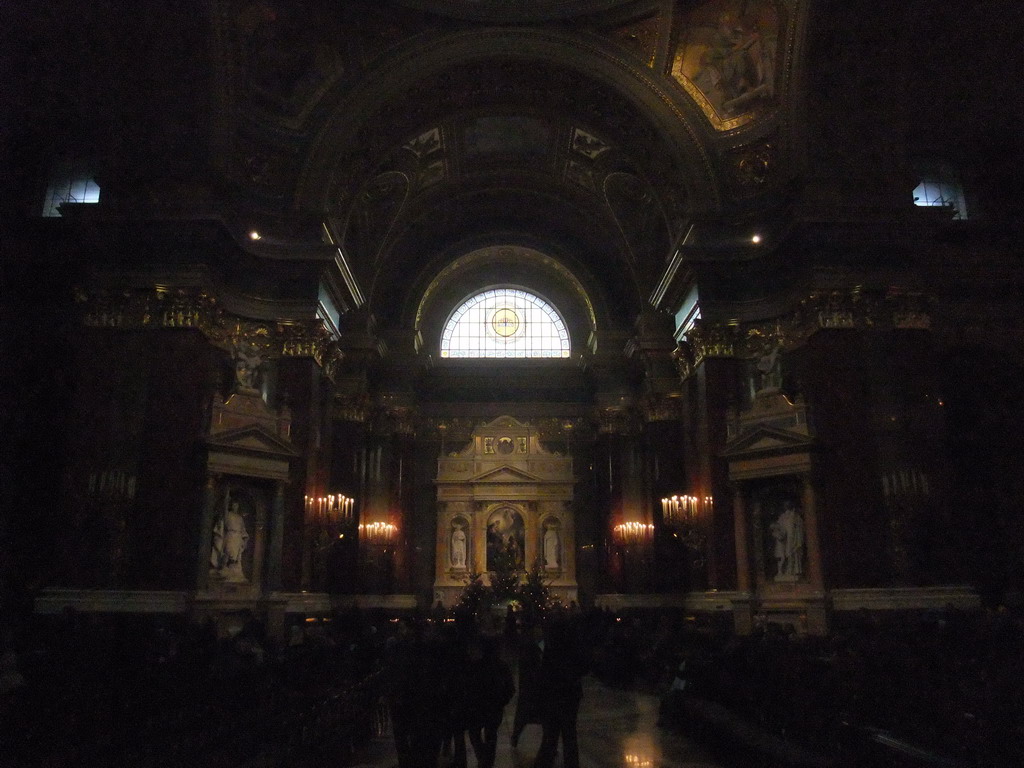 Transept of Saint Stephen`s Basilica