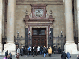 Front gate of Saint Stephen`s Basilica