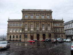 The Hungarian Academy of Sciences (Magyar Tudományos Akadémia) at the Roosevelt Tér square