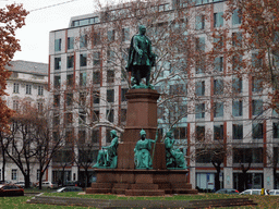 Statue of István Széchenyi at the Roosevelt Tér square