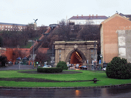 The Clark Ádám Tér square, the Castle Hill Tunnel and the Budapest Castle Hill Funicular