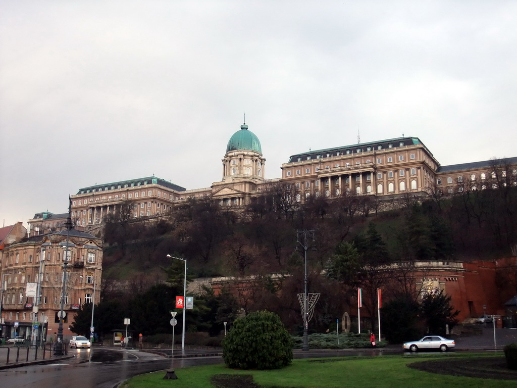 The Clark Ádám Tér square and the Buda Castle