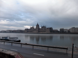 The Hungarian Parliament Building and the Danube river